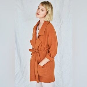 ÈVE GRAVEL Trench coat Cyprès size M